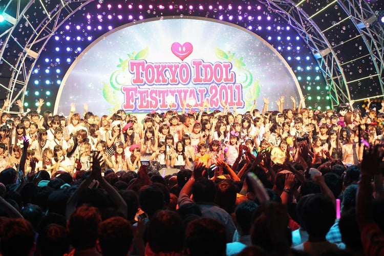 「TOKYO IDOL FESTIVAL 2011」の様子。