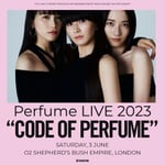 「Perfume LIVE 2023 "CODE OF PERFUME"」ビジュアル