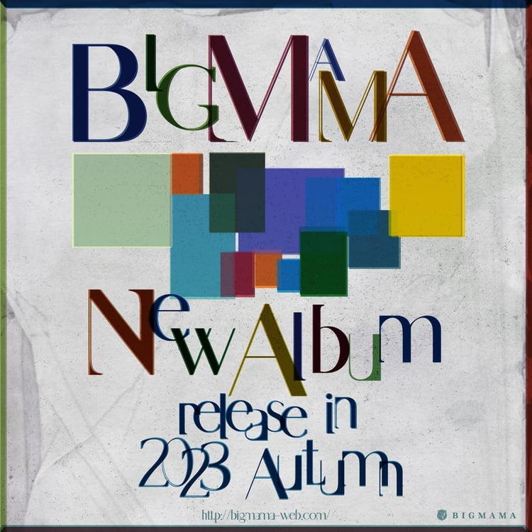 BIGMAMAニューアルバム告知ビジュアル