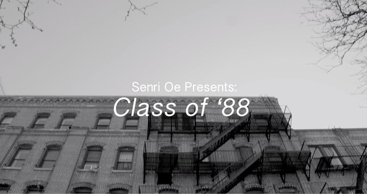 大江千里「Class of '88」ティザーより。