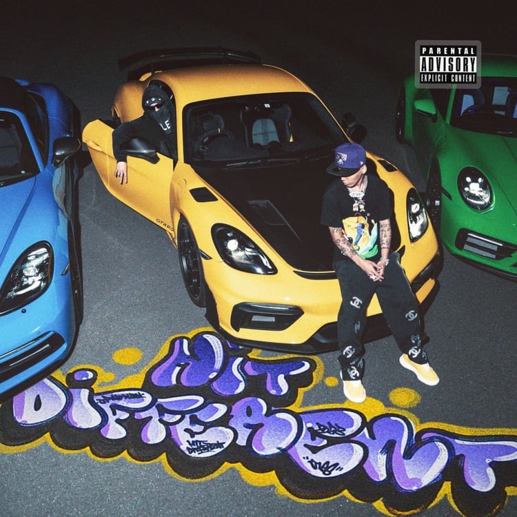 JP THE WAVY & JIGG「Hit Different」配信ジャケット