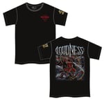 「LOUDNESS x HRC TOKYO Collaboration T-shirt」デザイン