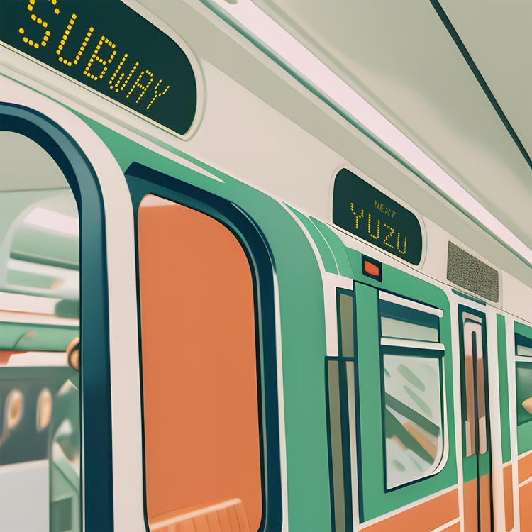 ゆず「SUBWAY」ジャケット