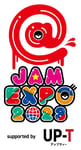 「@JAM EXPO 2023 supported by UP-T」ロゴ