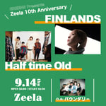 「GREENS Presents Zeela 10th Anniversary」告知ビジュアル