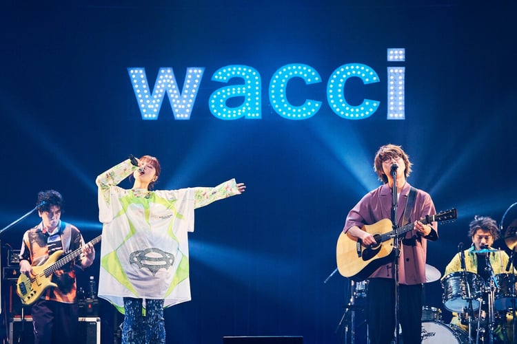 「wacci Live Tour 2023 ～growing～」東京・Zepp DiverCity（TOKYO）公演の様子。
