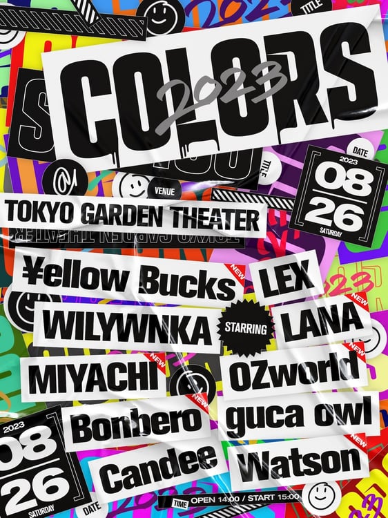 「COLORS」告知ビジュアル