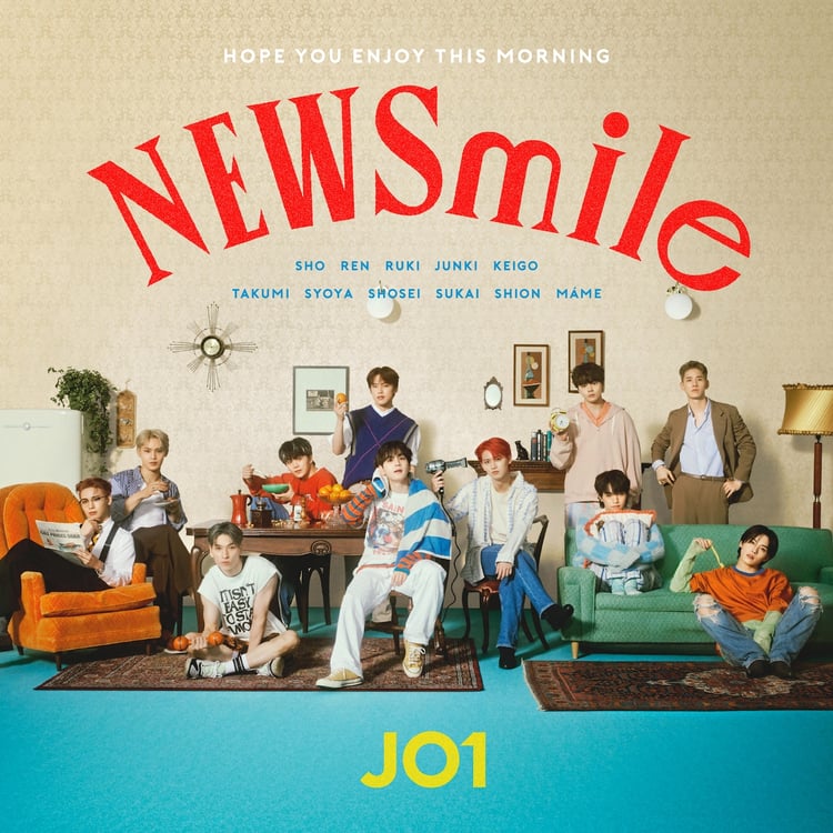 JO1「NEWSmile」ジャケット