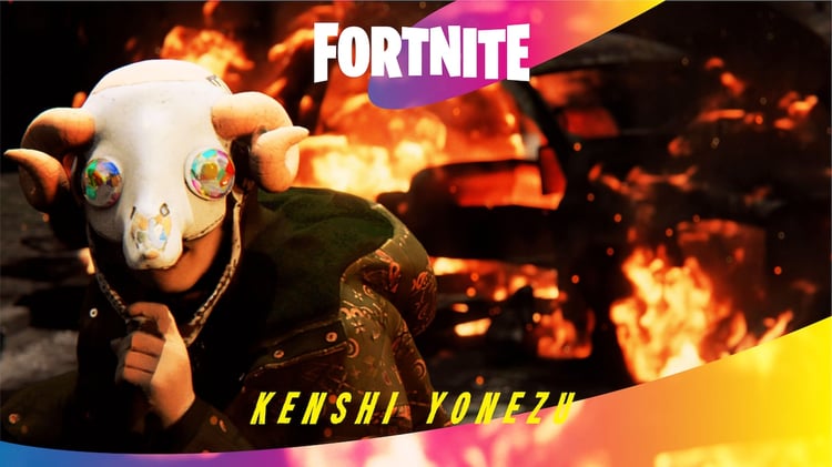「米津玄師 2020 Event / STRAY SHEEP in FORTNITE」より。