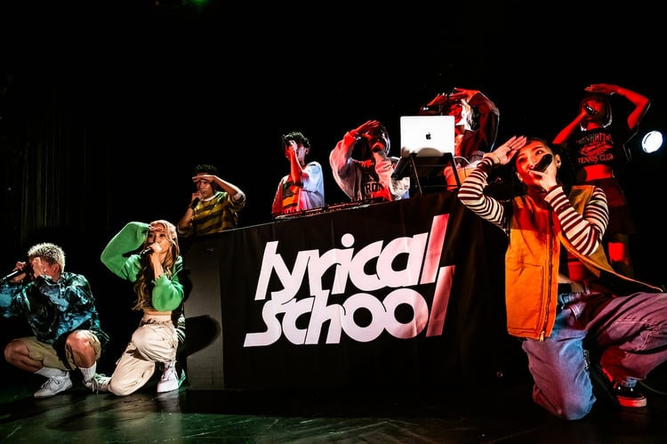 lyrical school「"NEW WORLD e.p." Release Party at Shibuya WWW」の様子。