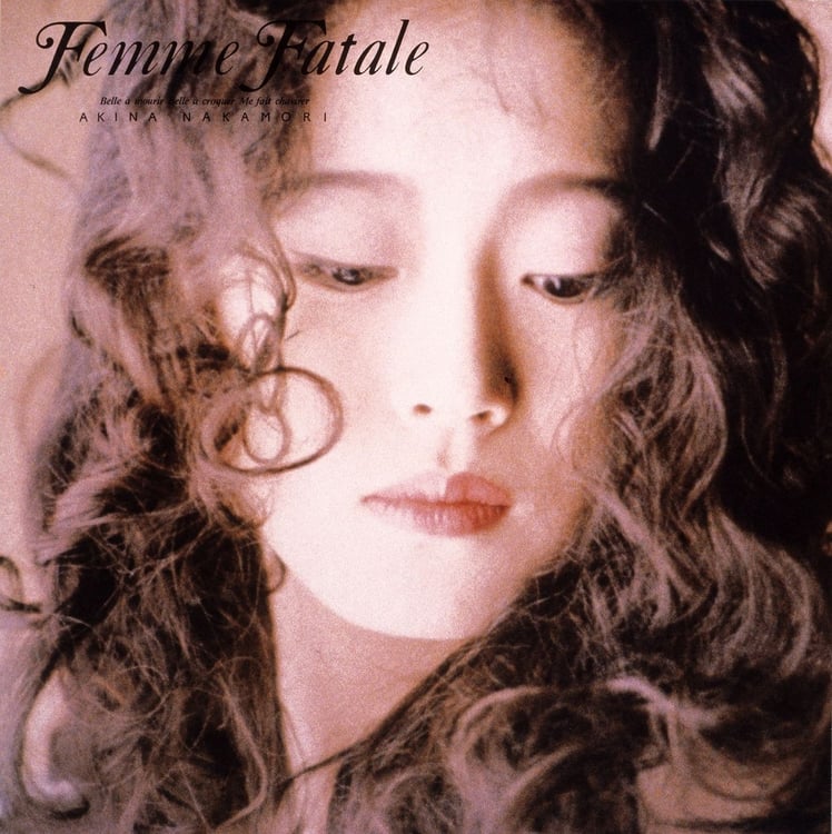 中森明菜「Femme Fatale」ジャケット