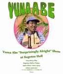 「Yuma Abe "Surprisingly Alright" Show at Sogetsu Hall」告知画像