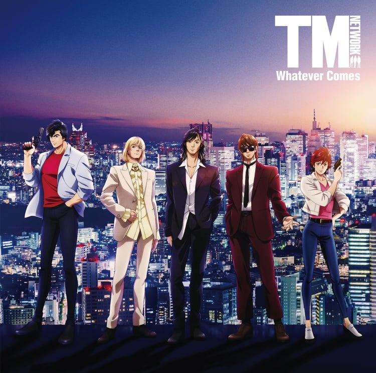 TM NETWORK「Whatever Comes」ジャケット (c)2023 Sony Music Labels Inc. (c)北条司/コアミックス・「2023 劇場版シティーハンター」製作委員会