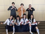 上段左から向井理、生田斗真、三池崇史。下段左から新しい学校のリーダーズのRIN、MIZYU、SUZUKA、KANON。(c)リチャード・ウー／コウノコウジ／テレビ朝日