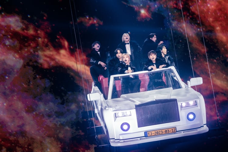 「『Travis Japan Debut Concert 2023 THE SHOW～ただいま、おかえり～』発売記念生配信！」メインビジュアル
