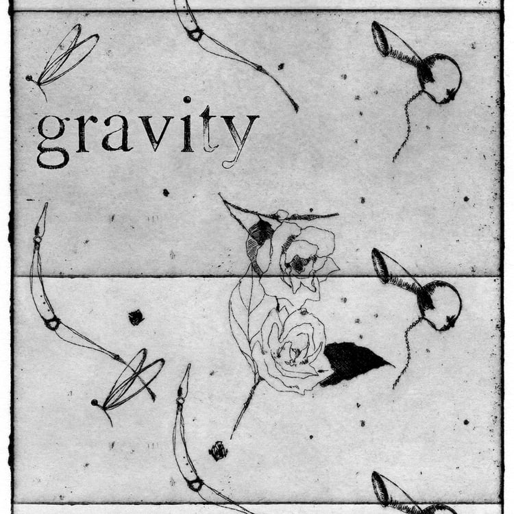 Velladon + 三角みづ紀「gravity」配信ジャケット