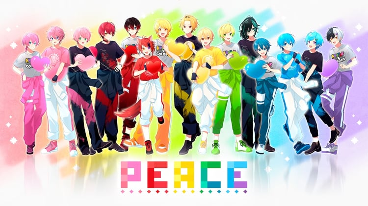 STPR Creators「PEACE」ミュージックビデオのサムネイル。