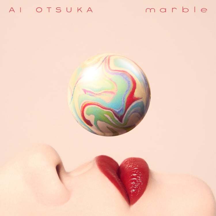 大塚愛「marble」通常盤ジャケット