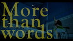 羊文学「more than words」ミュージックビデオのサムネイル。