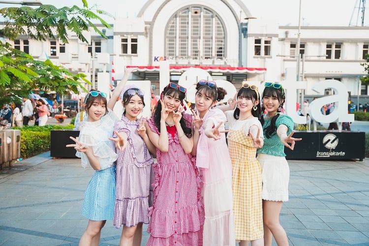 インドネシアでMV撮影を行った超ときめき♡宣伝部。