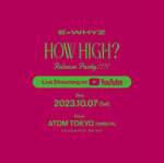 「ExWHYZ presents HOH HIGH? RELEASE PARTY!!!!!」生配信告知ビジュアル