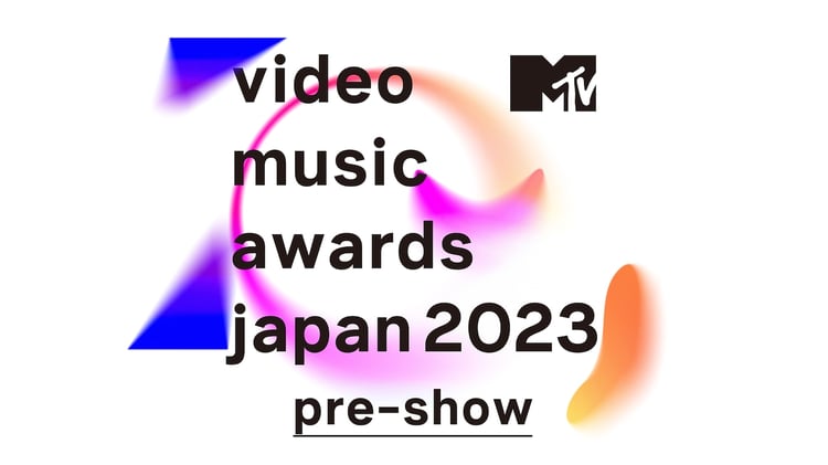 「MTV VMAJ 2023 Pre-Show」ロゴ
