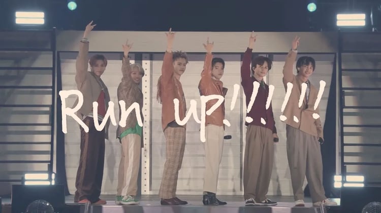 EBiDAN兄弟ユニット「Run up!!!!!!」MVより。
