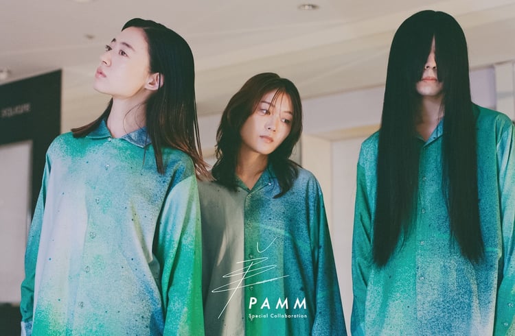 羊文学×PAMM告知ビジュアル