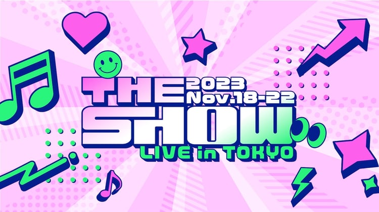 「THE SHOW LIVE in TOKYO」ビジュアル