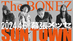 The BONEZ「10th Anniversary Tour 47 AREAS Grand Finale "SUNTOWN"」フライヤービジュアル