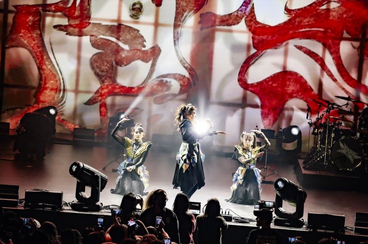 BABYMETAL（Photo by Taku Fujii）