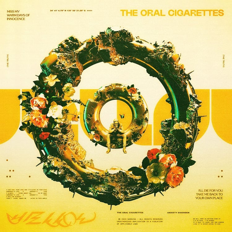 THE ORAL CIGARETTES「YELLOW」ジャケット