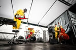 「すみだストリートジャズフェスティバル」出演時のH ZETTRIO。（Photo by Hiroki Nishioka）