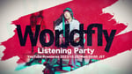 ビッケブランカ「New EP『Worldfly』Listening Party」告知ビジュアル