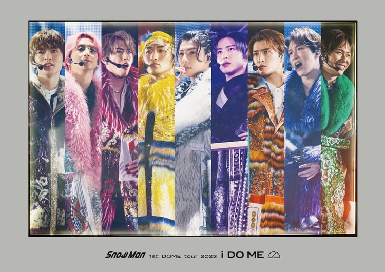 Snow Man「Snow Man 1st DOME tour 2023 i DO ME」通常盤ジャケット