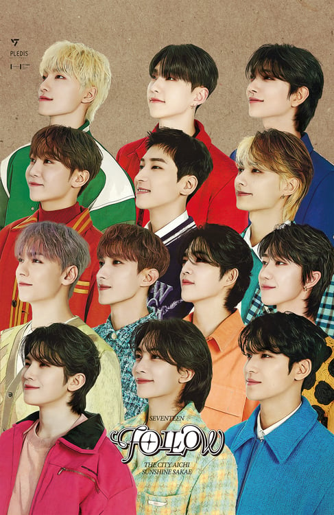 「SEVENTEEN 'FOLLOW' THE CITY」ビジュアル