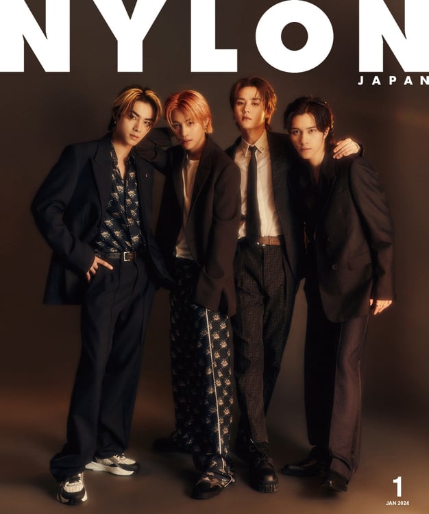 「NYLON JAPAN」1月号表紙