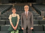 NHK Eテレ「『スイッチインタビュー』松尾スズキ×生田絵梨花」EP1より。（写真提供：NHK）