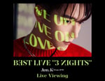 「Jun. K（From 2PM）BEST LIVE “3 NIGHTS” Live Viewing」ビジュアル