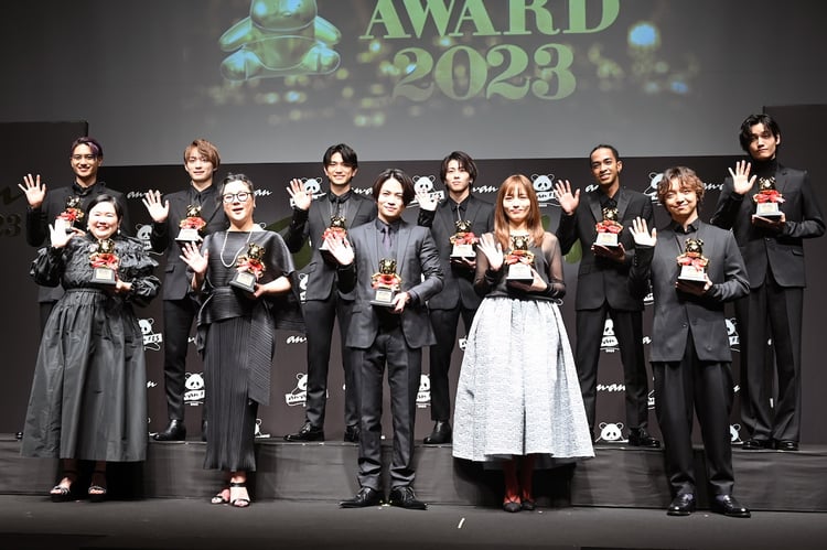 「anan AWARD 2023」授賞式の様子。