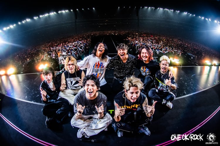 ONE OK ROCKとMY FIRST STORY。（Photo by JulenPhoto）