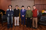 左から常田大希、井口理、林修、新井和輝、勢喜遊。 (c)MBS