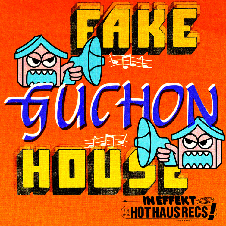 Guchon「Fake House EP」ジャケット