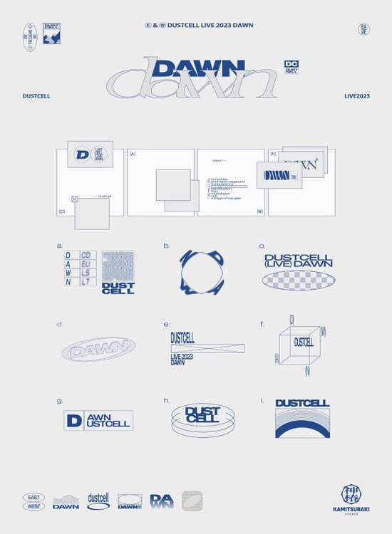 DUSTCELL「DUSTCELL LIVE 2023 -DAWN-」ジャケット