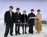 Official髭男dismと有働由美子キャスター。(c)日本テレビ