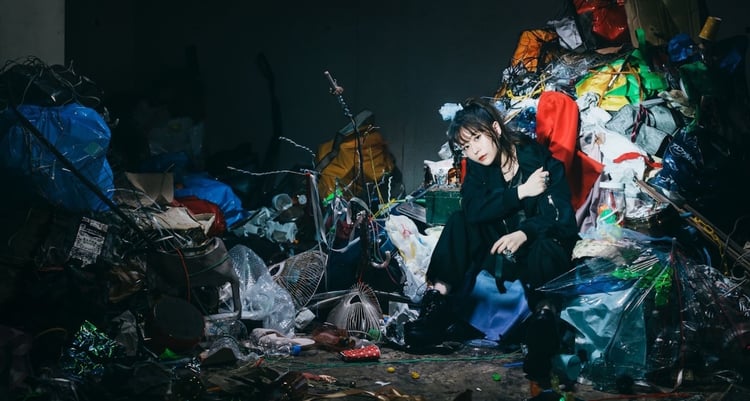 水瀬いのり「Inori Minase LIVE TOUR 2023 SCRAP ART」キービジュアル