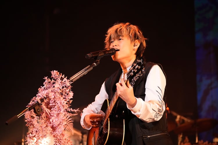 「Tani Yuuki Hall Tour 2023 "kotodama"」の様子。