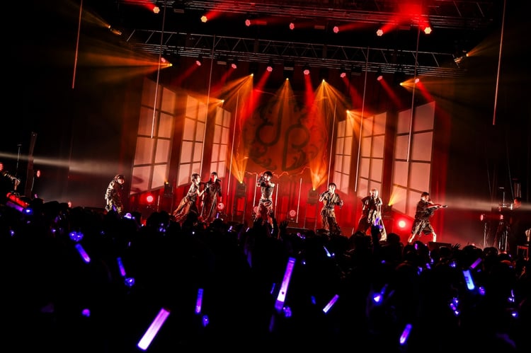 「龍宮城 WINTER TOUR 2023 -SHORYU-」東京・Zepp Haneda（TOKYO）公演の様子。