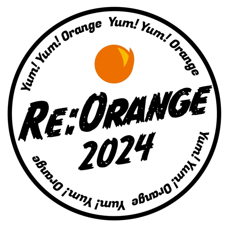 Yum!Yum!ORANGEのロゴ。