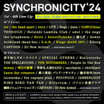 「SYNCHRONICITY'24」第4弾出演アーティスト